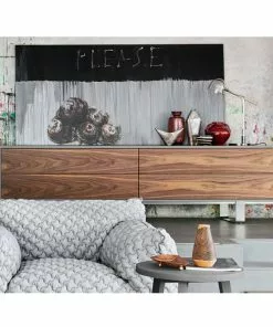 Gervasoni Sweet 64, Grå Med Valnötslådor