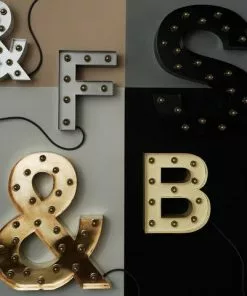 Cirkuslampan Bokstavslampa