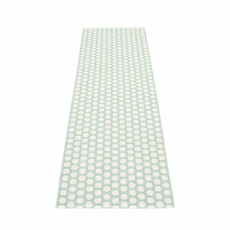 Pappelina Noa Plastmatta Pale Turquoise/Vanilla/Warm Grey Edge - Bild 2