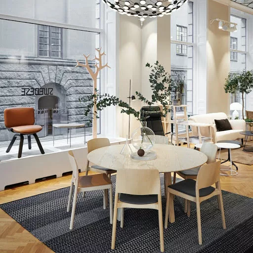 Swedese Divido Matbord, Ø 120 Cm - Bild 3