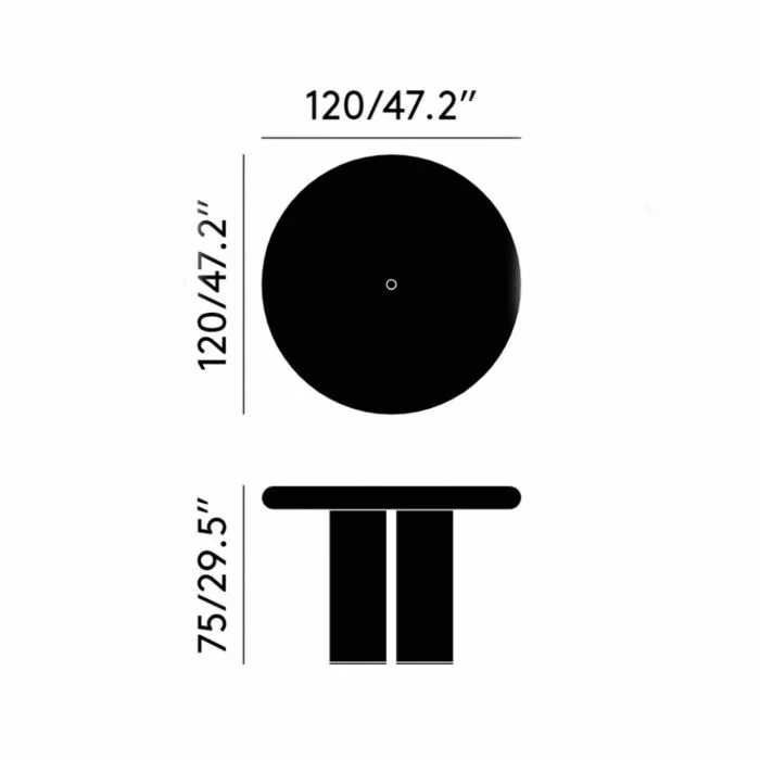 Tom Dixon Cork Table, Runt - Bild 8