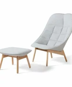 Hay Uchiwa Lounge Chair Och Fotpall. Mode Och Remix