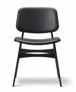 Fredericia Söborg Stol 3052, Med Stoppad Sits Och Rygg