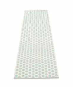 Pappelina Noa Plastmatta Pale Turquoise/Vanilla/Warm Grey Edge