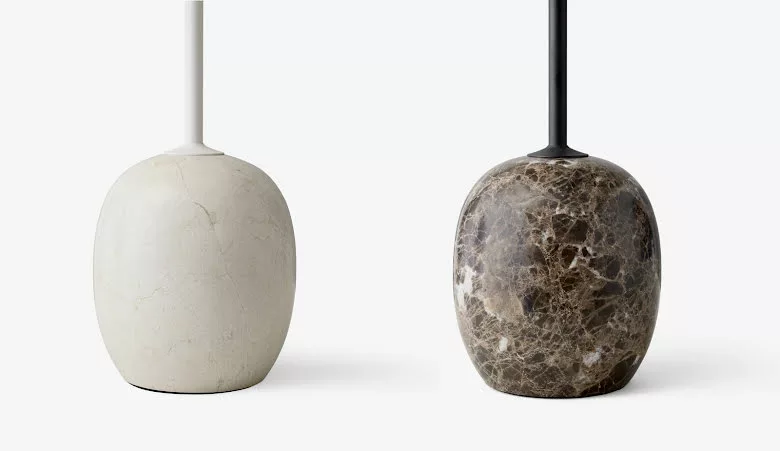 &Tradition Lato Coffeetable LN8 Marmor/stål - Bild 3