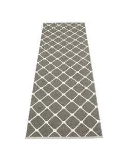 Pappelina Rex Plastmatta Charcoal/Vanilla