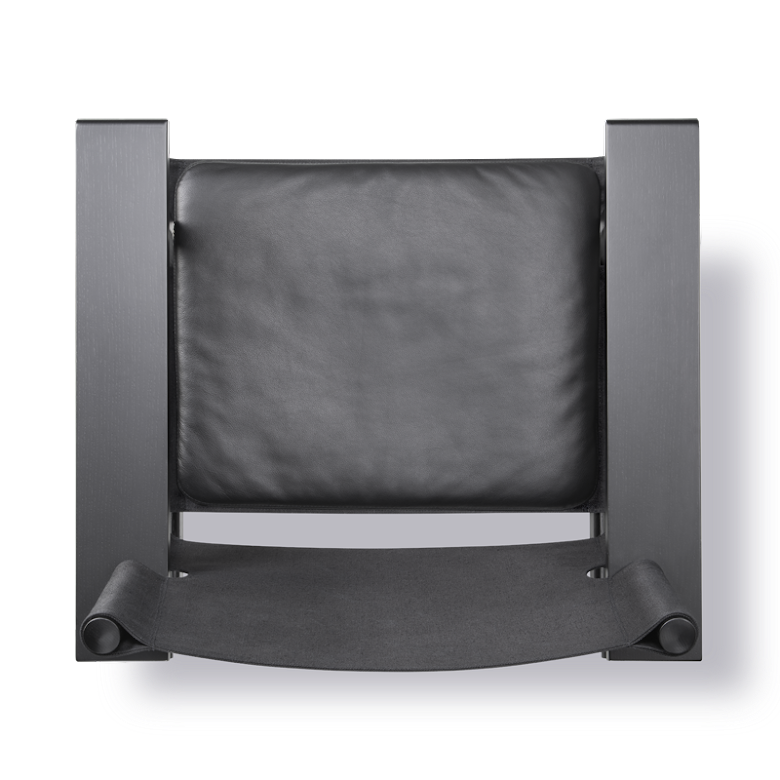 Fredericia The Canvas Chair, Svart - Bild 2