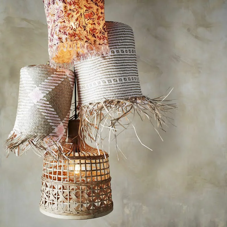 Madam Stoltz Seagrass Lampskärm - Bild 4