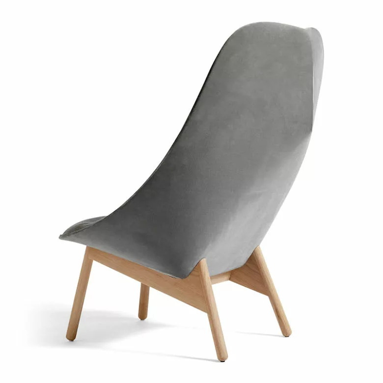 Hay Uchiwa Lounge Chair Och Fotpall. Roden Och Lola - Bild 3