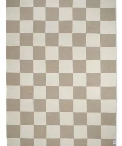 Classic Collection Squares Vit/Natur