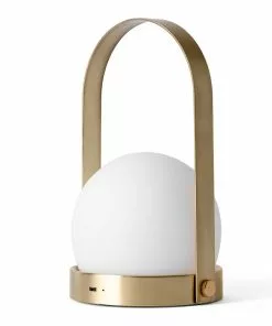 Menu Carrie BĂ€rbar Bordslampa, MĂ€ssing