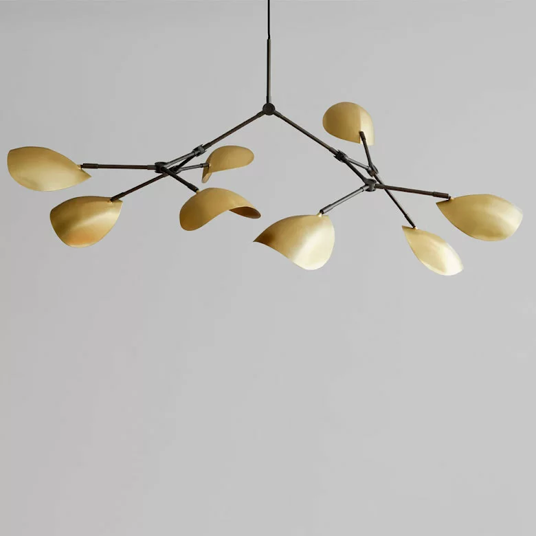 101 COPENHAGEN Stingray Chandelier, Mässing