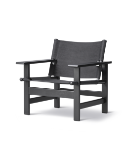 Fredericia The Canvas Chair, Svart