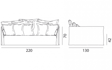 Gervasoni Ghost 16 Soffa - Bild 4
