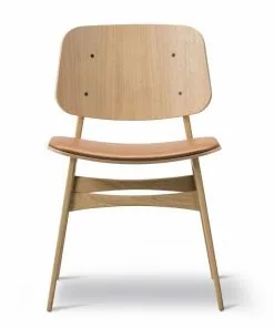 Fredericia Söborg Stol 3051, Med Stoppad Sits