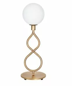 Konsthantverk Eldklot Bordslampa