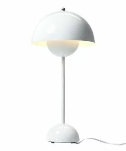 &Tradition Flowerpot Bordslampa VP3, Vit