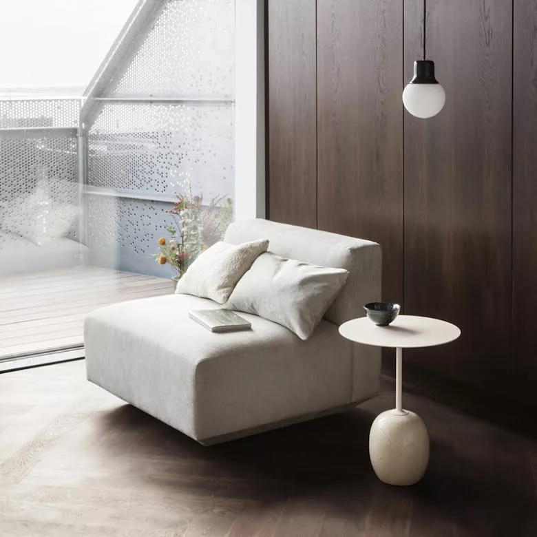 &Tradition Lato Coffeetable LN8 Marmor/stål - Bild 4